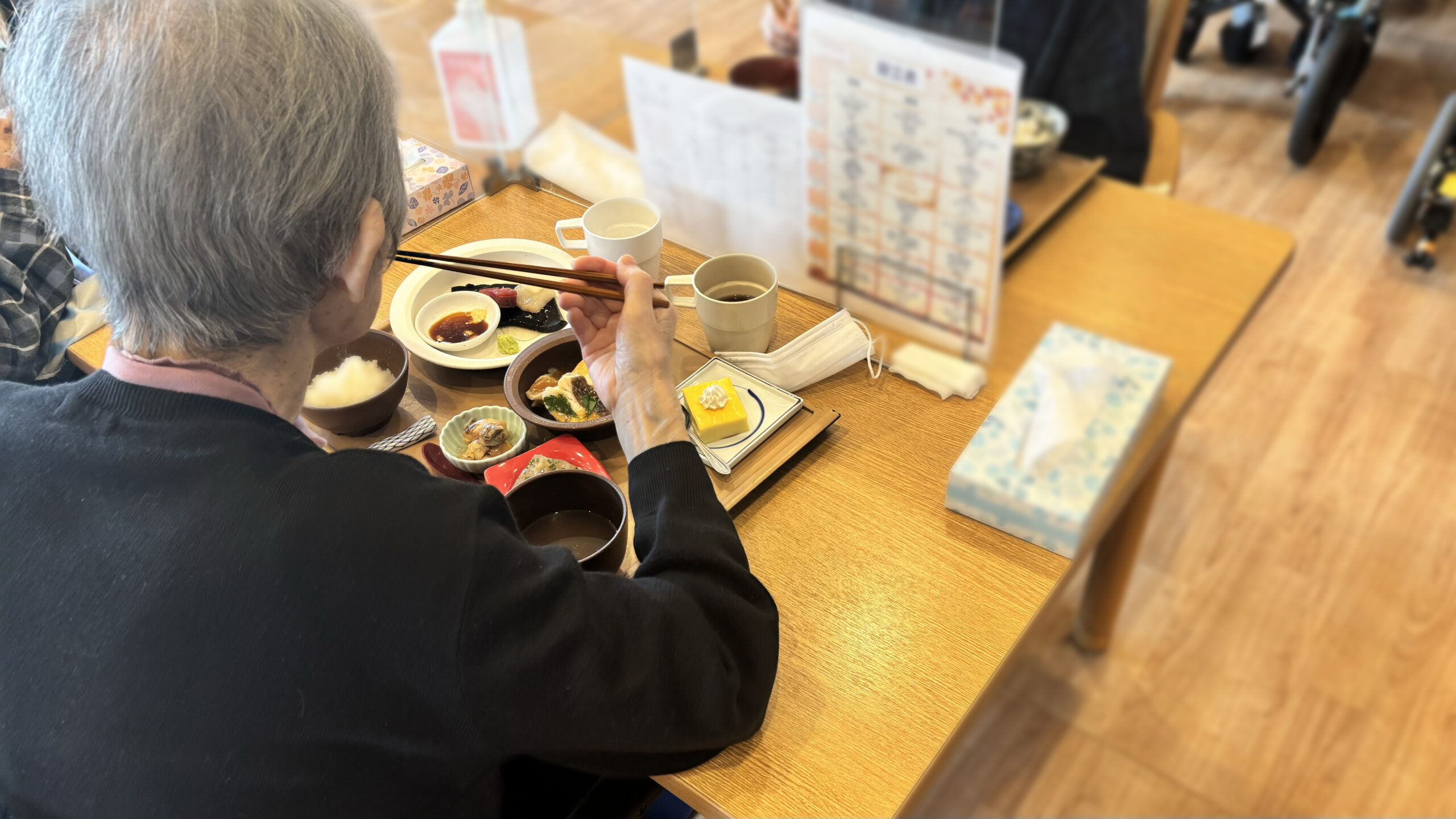 食事のご様子